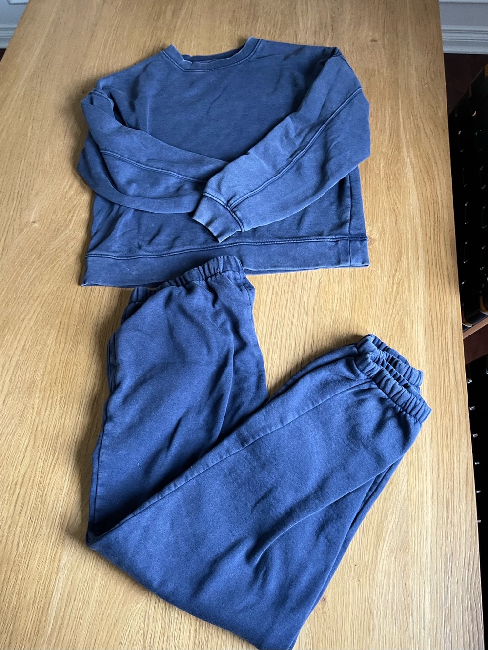 Women’s Gap Matching Blue Sweat Set